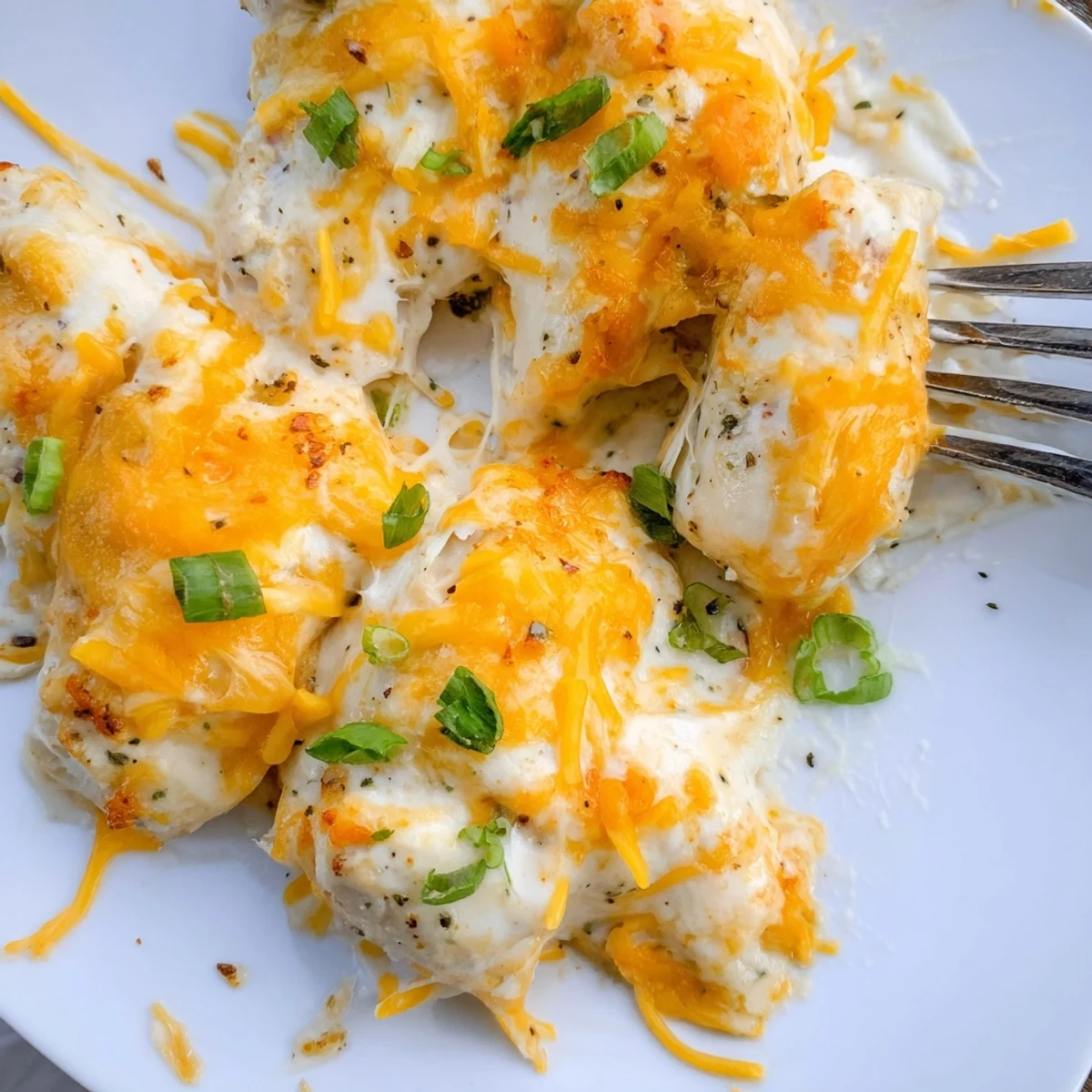 Baked Cheesy Ranch Chicken Bites coated in creamy ranch, served warm and irresistible.