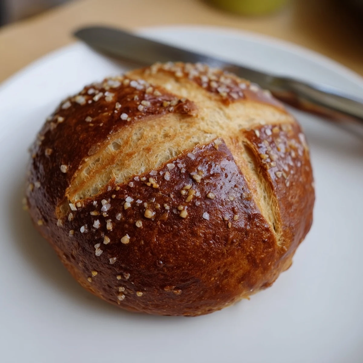 Golden-brown rolls with a chewy crust, ideal for delicious sandwiches or appetizers.  