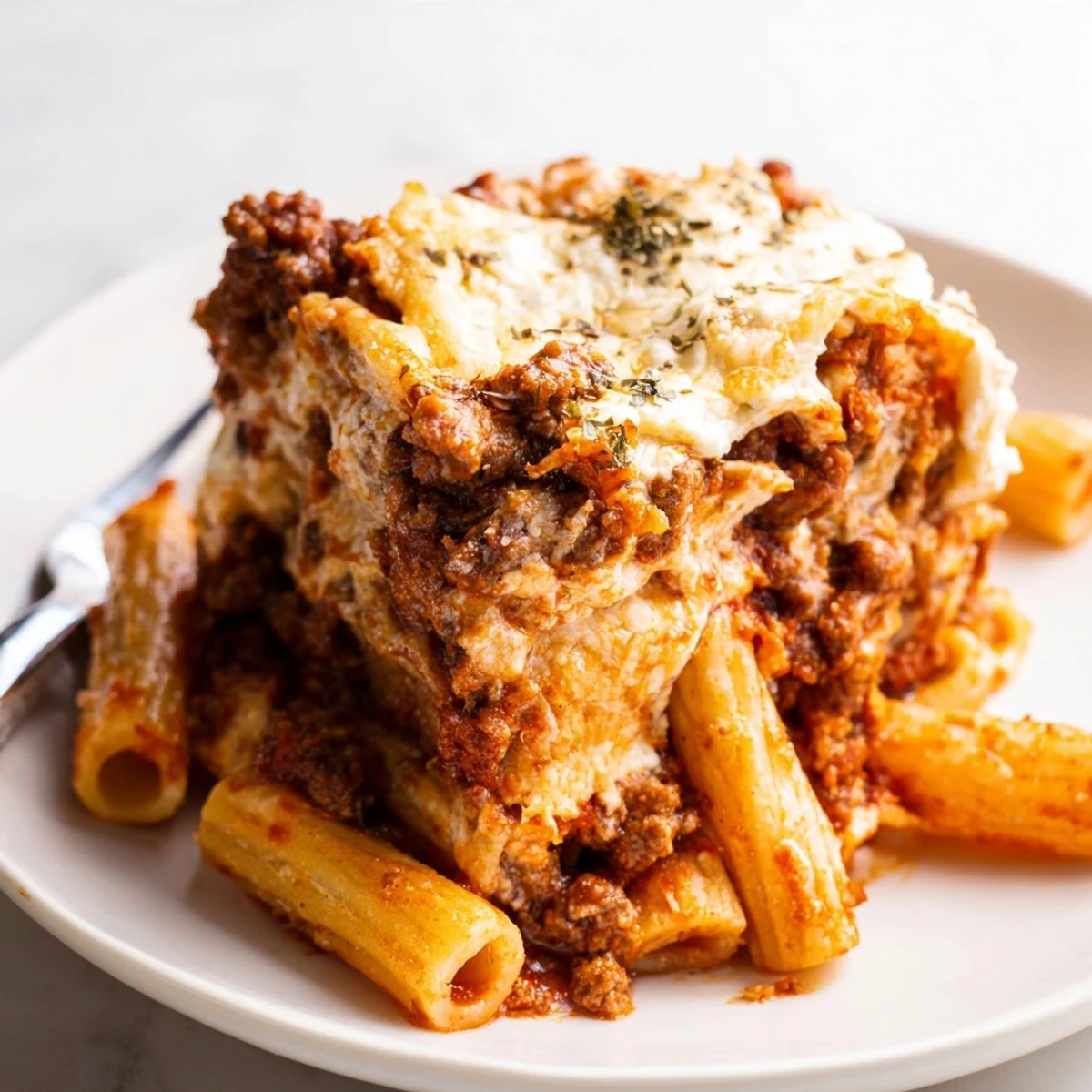 Baked Ziti Meat Sauce