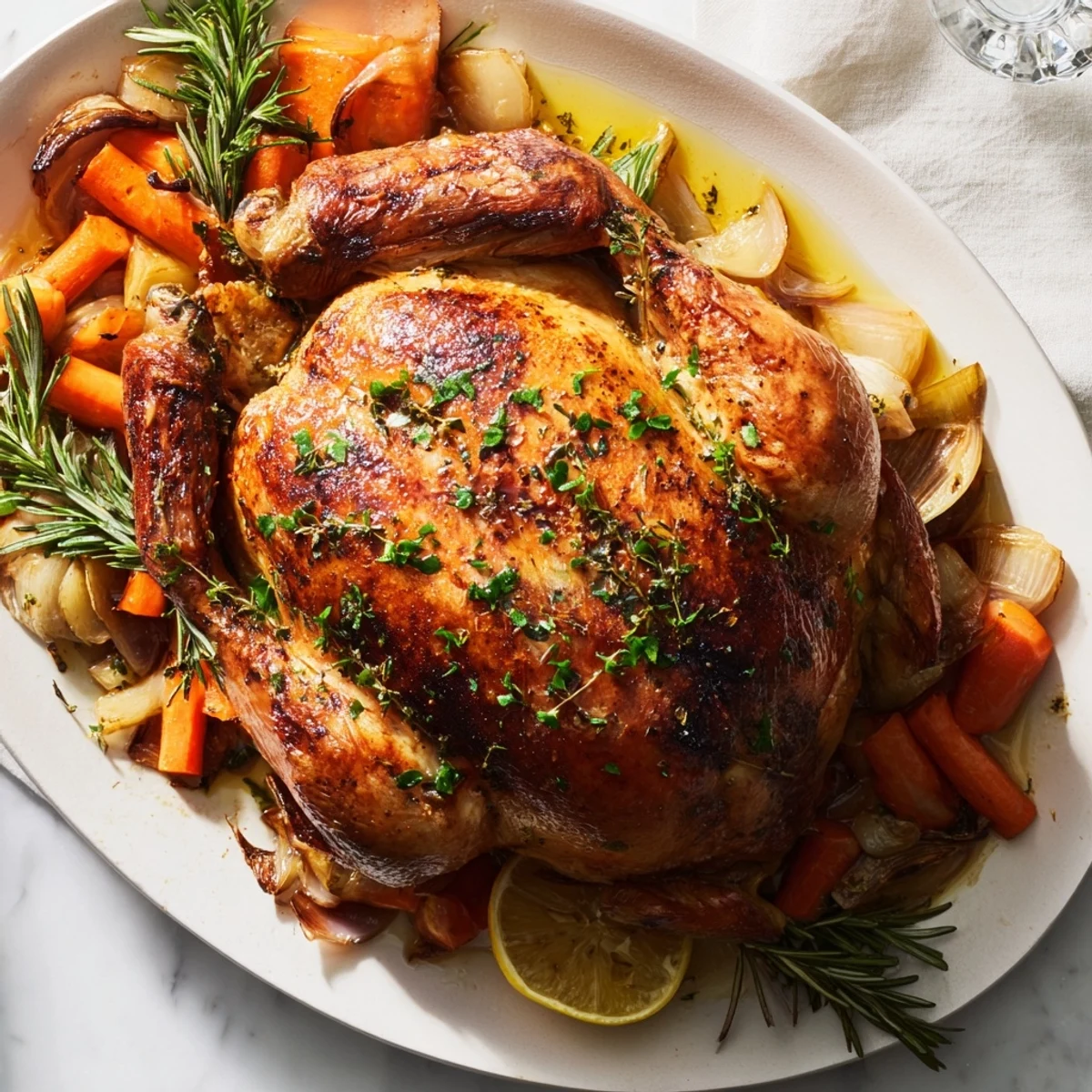 Lemon Herb Roasted Chicken