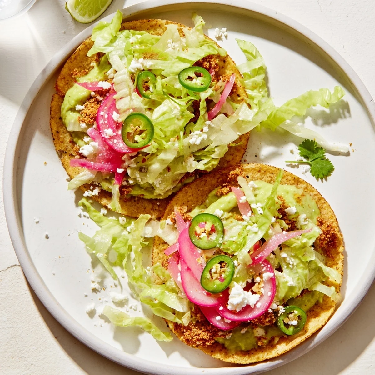 Pickled Red Onion Tacos