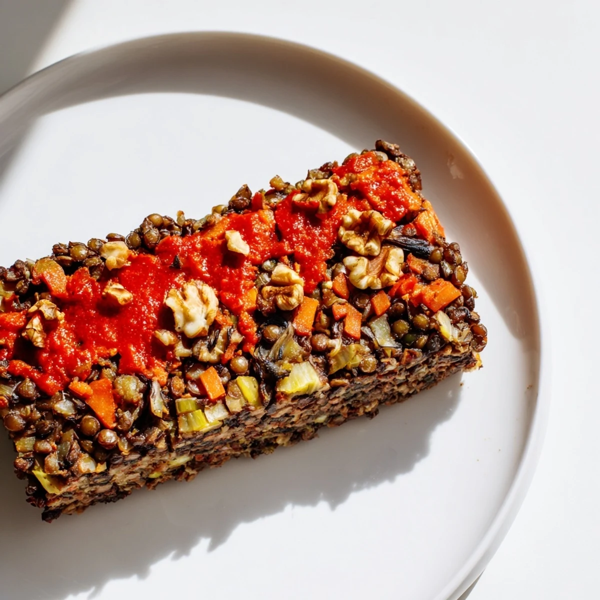 Festive Lentil Loaf Glaze