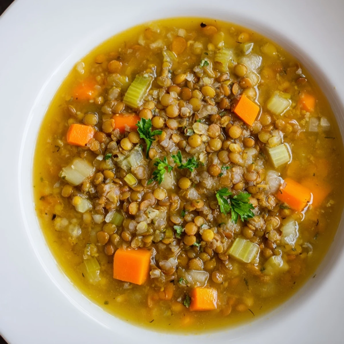 Lentil Soup with Carrots