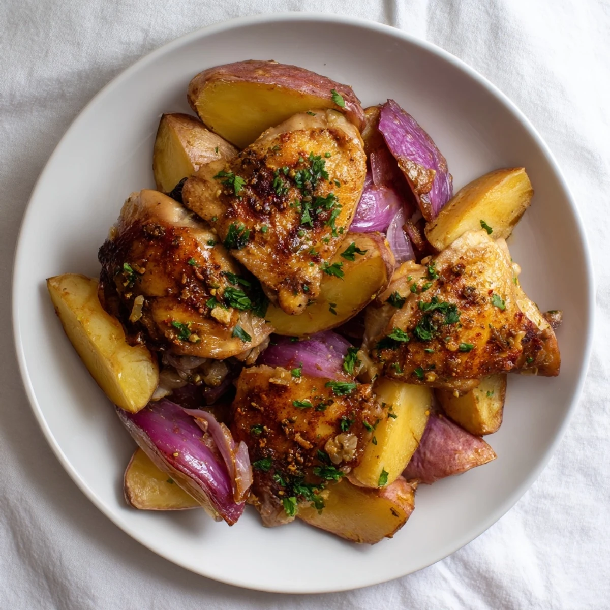 Greek Lemon Chicken Potatoes