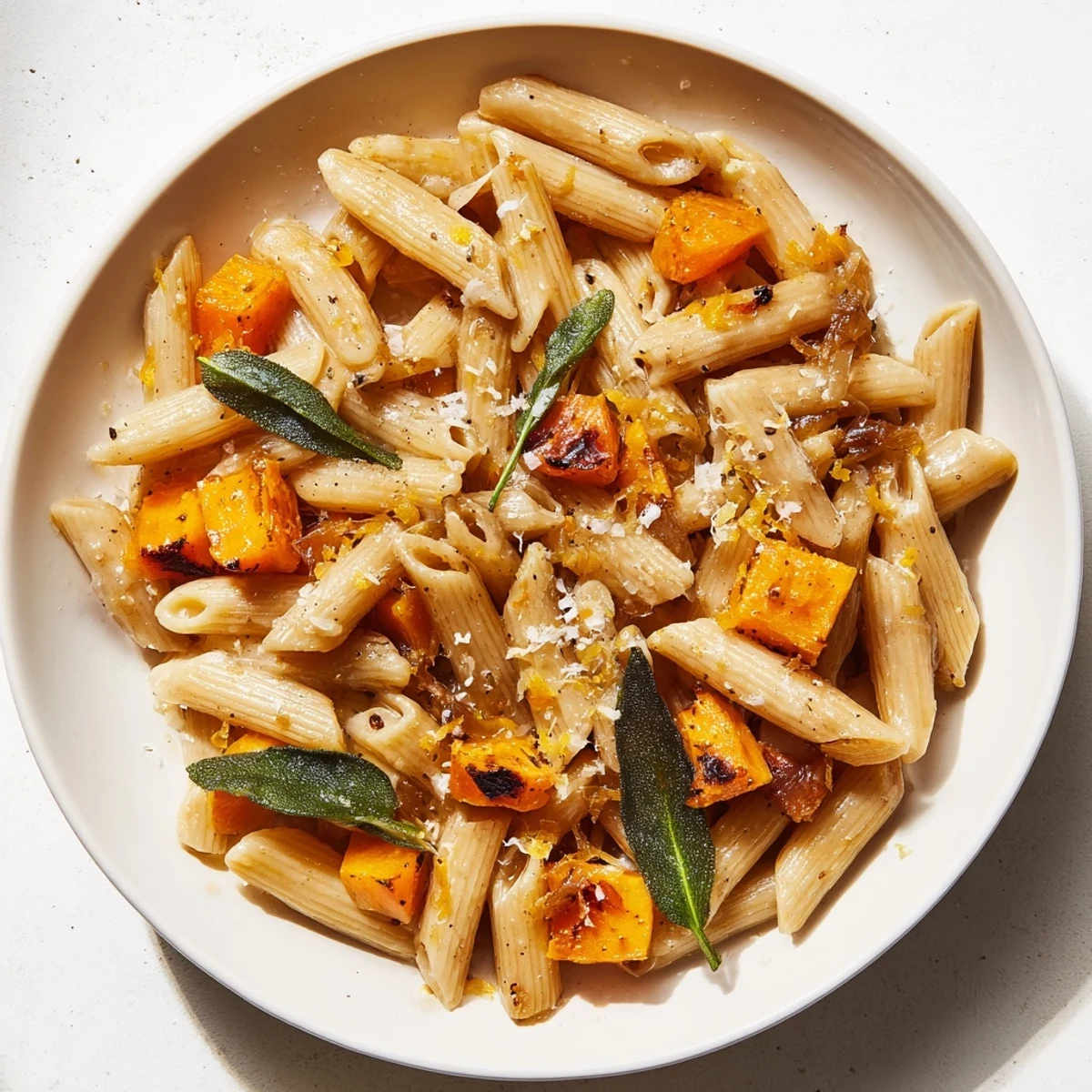 Brown Butter Butternut Squash Pasta