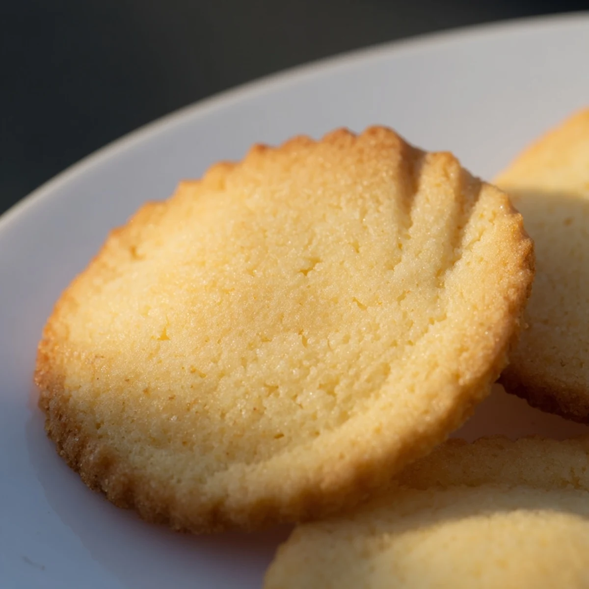 Freshly baked classic shortbread cookies: buttery, light, and ideal alongside a cup of tea.