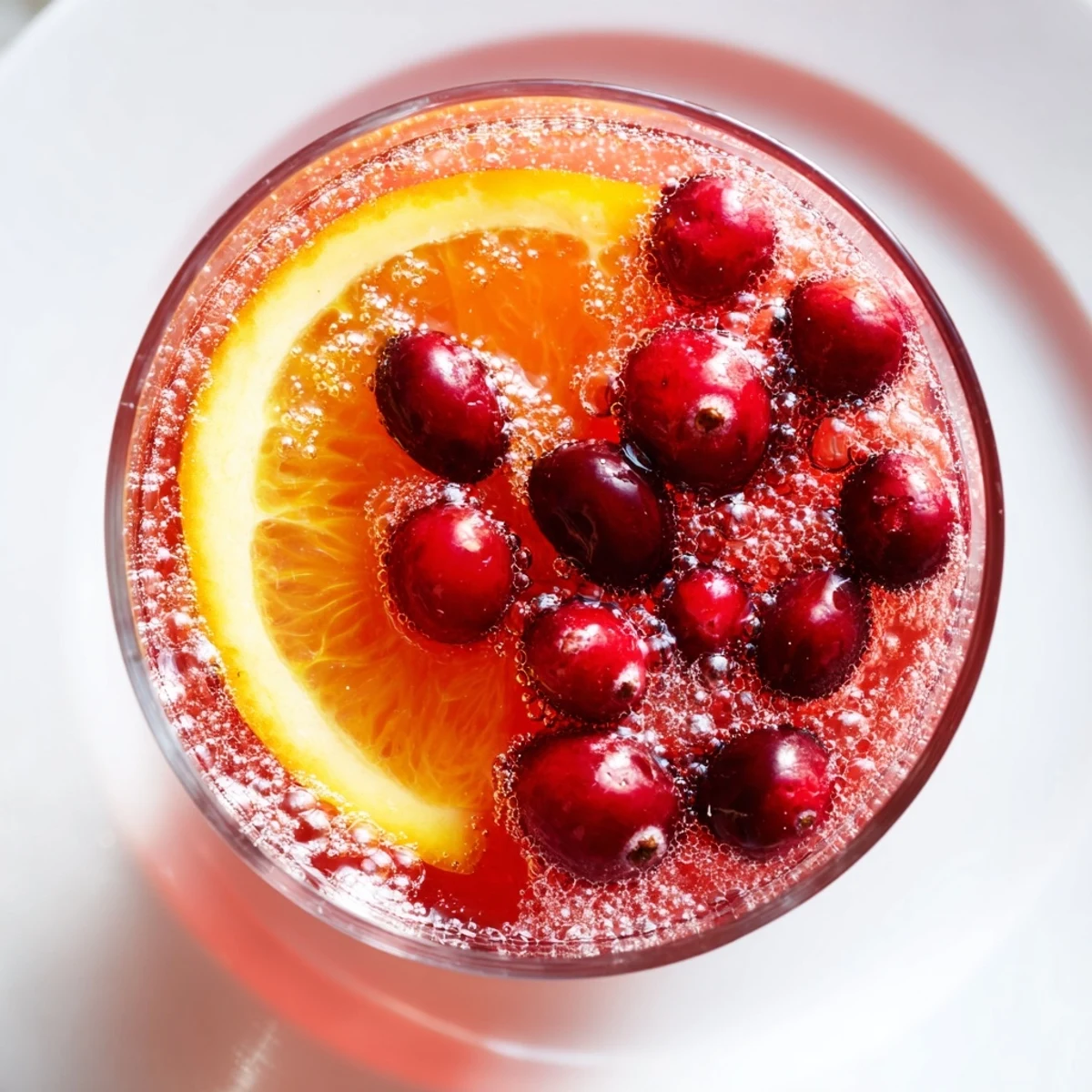 See the beautiful colors of this simple 3-Ingredient Holiday Punch, a quick and easy drink to serve.