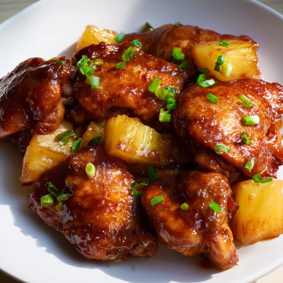 Brown Sugar Pineapple Chicken