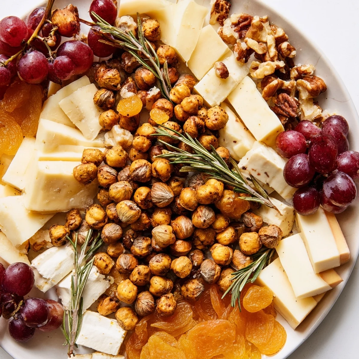 Rustic Squirrels Acorn Hoard Platter with golden roasted acorns, nuts, and ripe brie ready to enjoy.