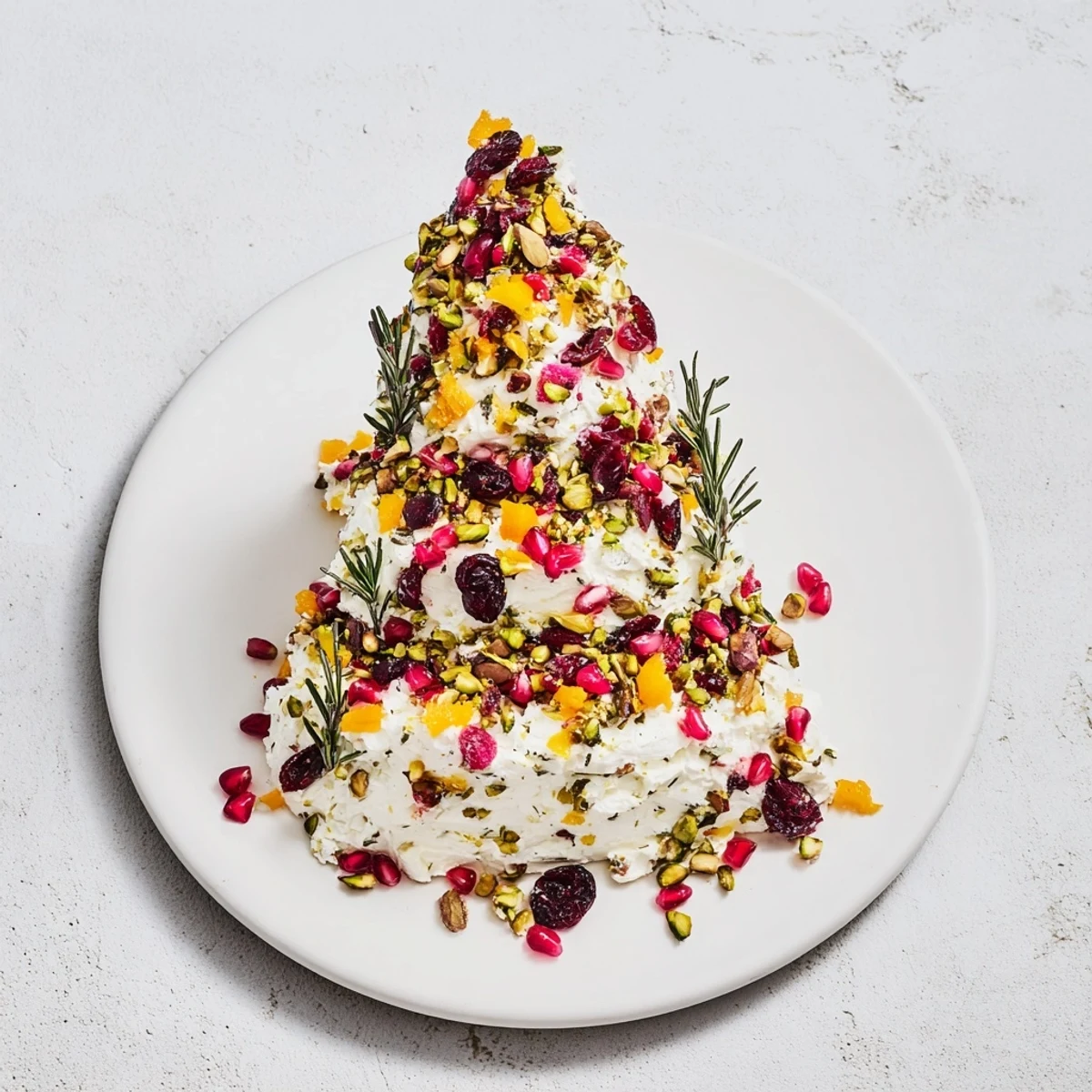 Rosemary Cranberry Christmas Tree