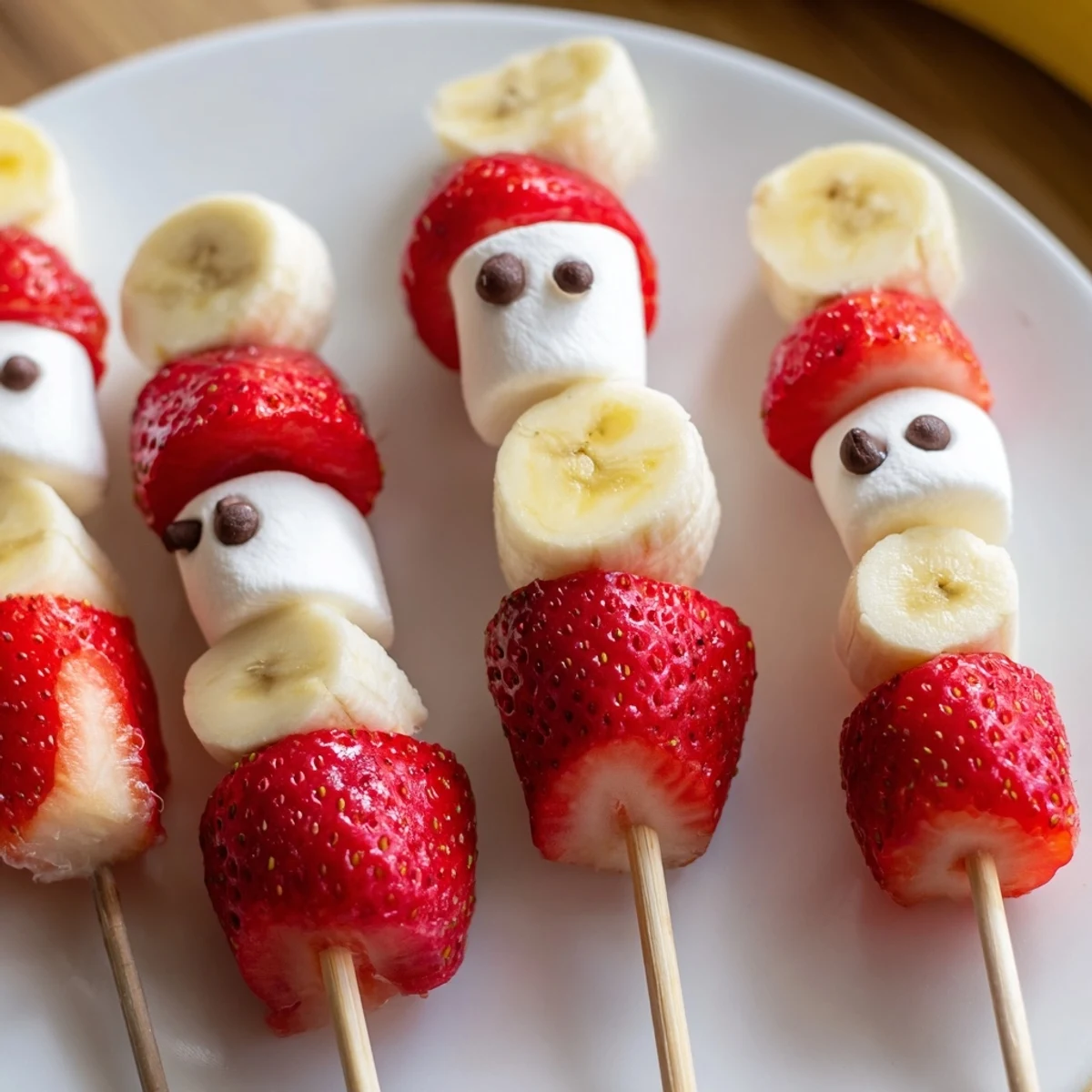 Get ready for these quick and easy Strawberry Banana Santa Sticks—healthy, fun, and perfect for kids to enjoy.