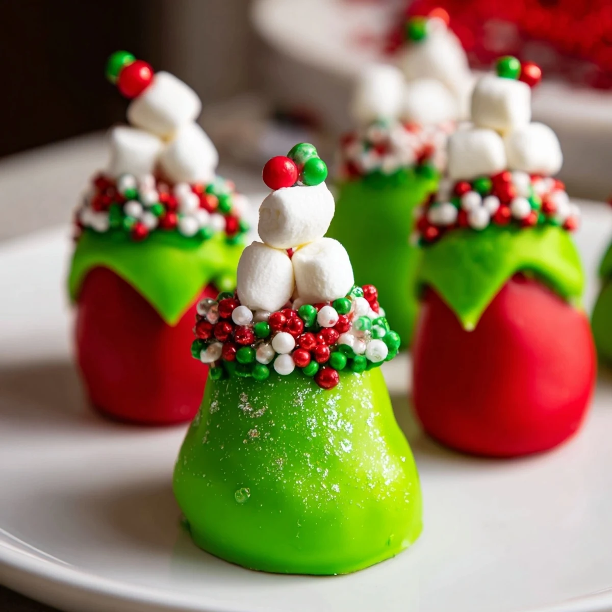 Elf Hat Chocolate Strawberries