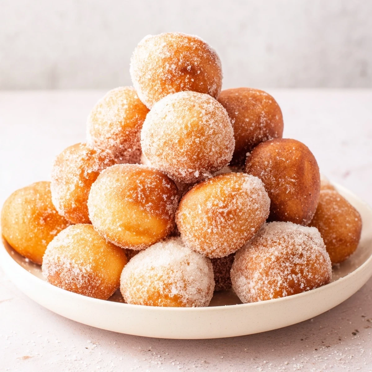Powdered Donut Holes Mountain