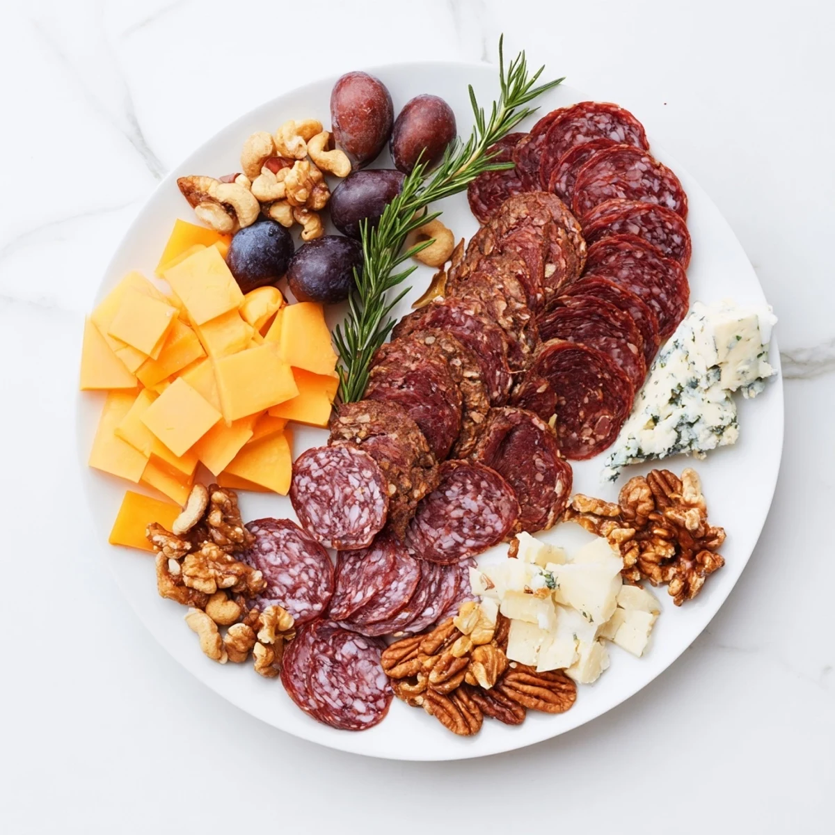 A visually stunning Deer Antler Charcuterie board, brimming with savory meats and flavorful cheeses.