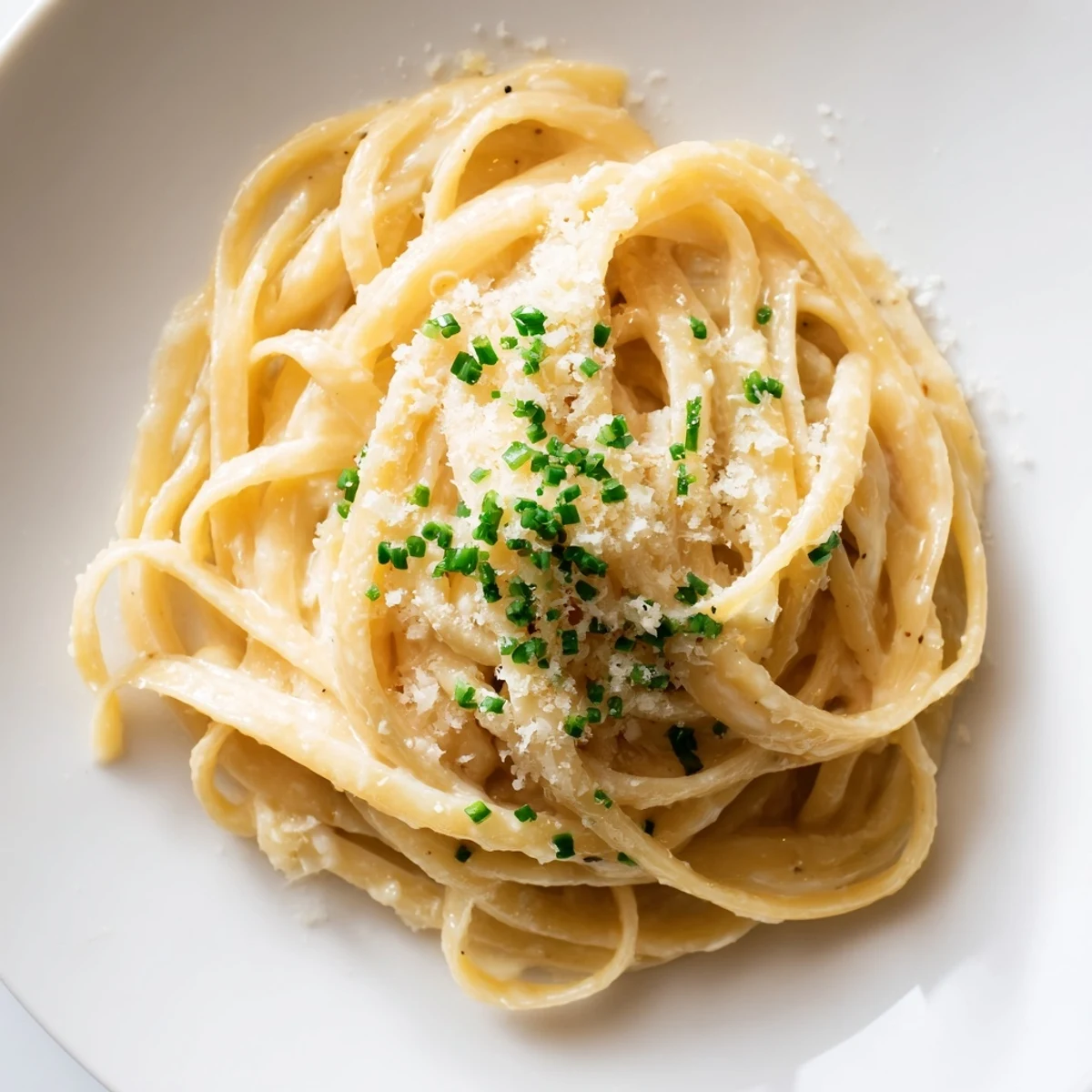Delicious Miso Butter Pasta: perfectly cooked spaghetti glistening with savory miso butter and Parmesan.