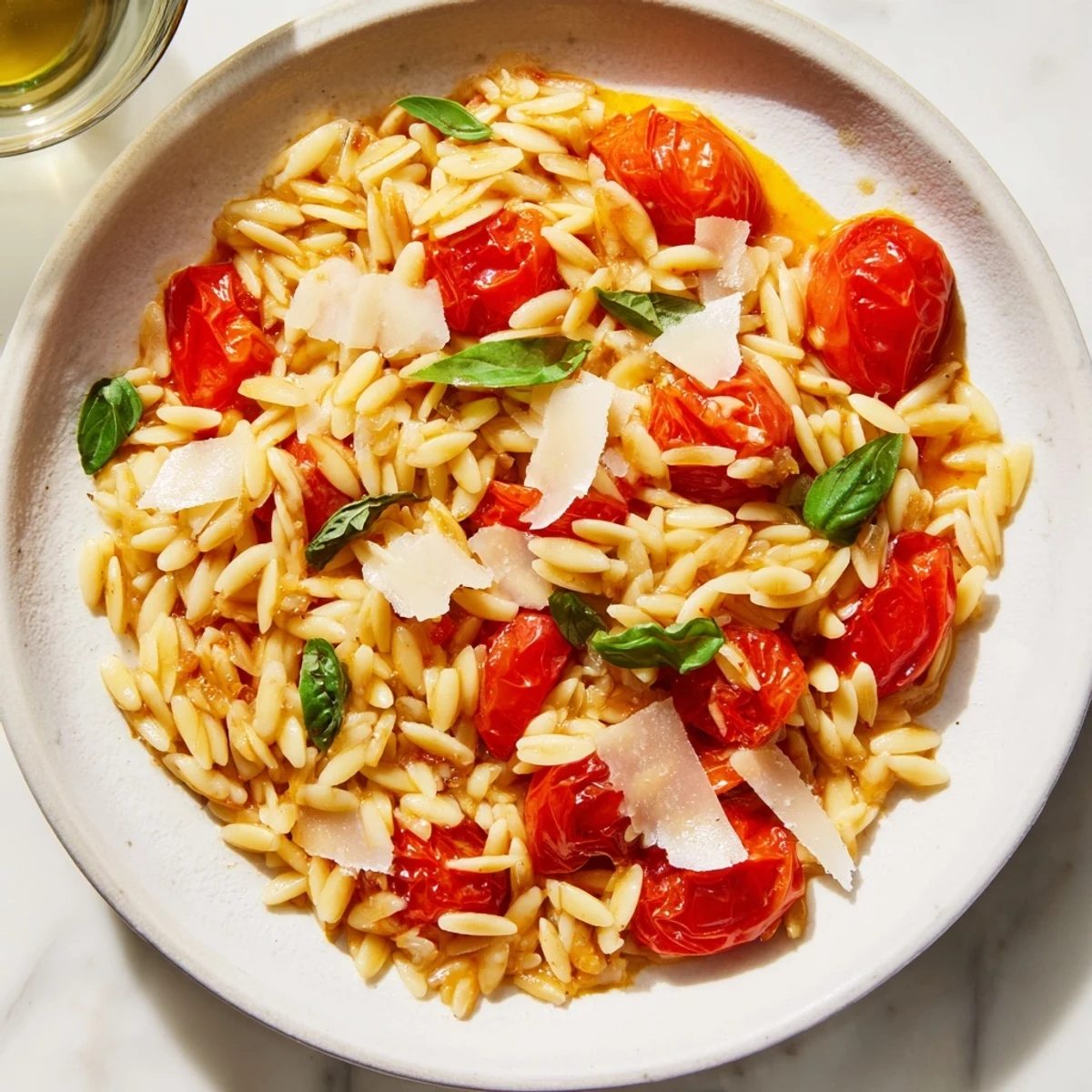 Orzo Tomato Parmesan