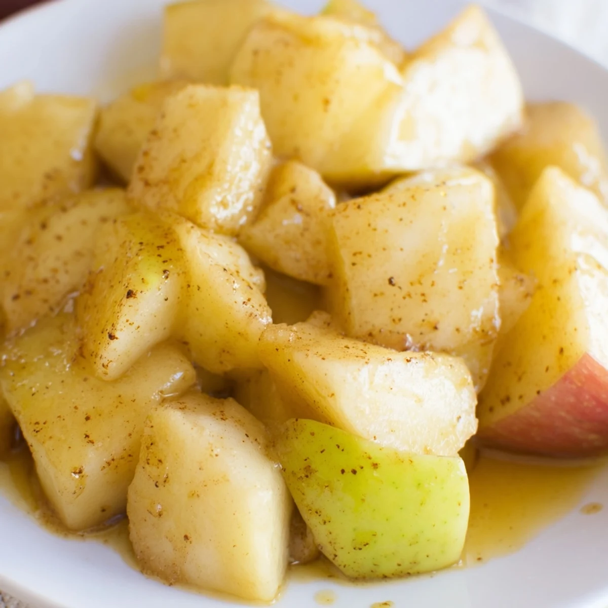 Slow Cooker Stewed Apples