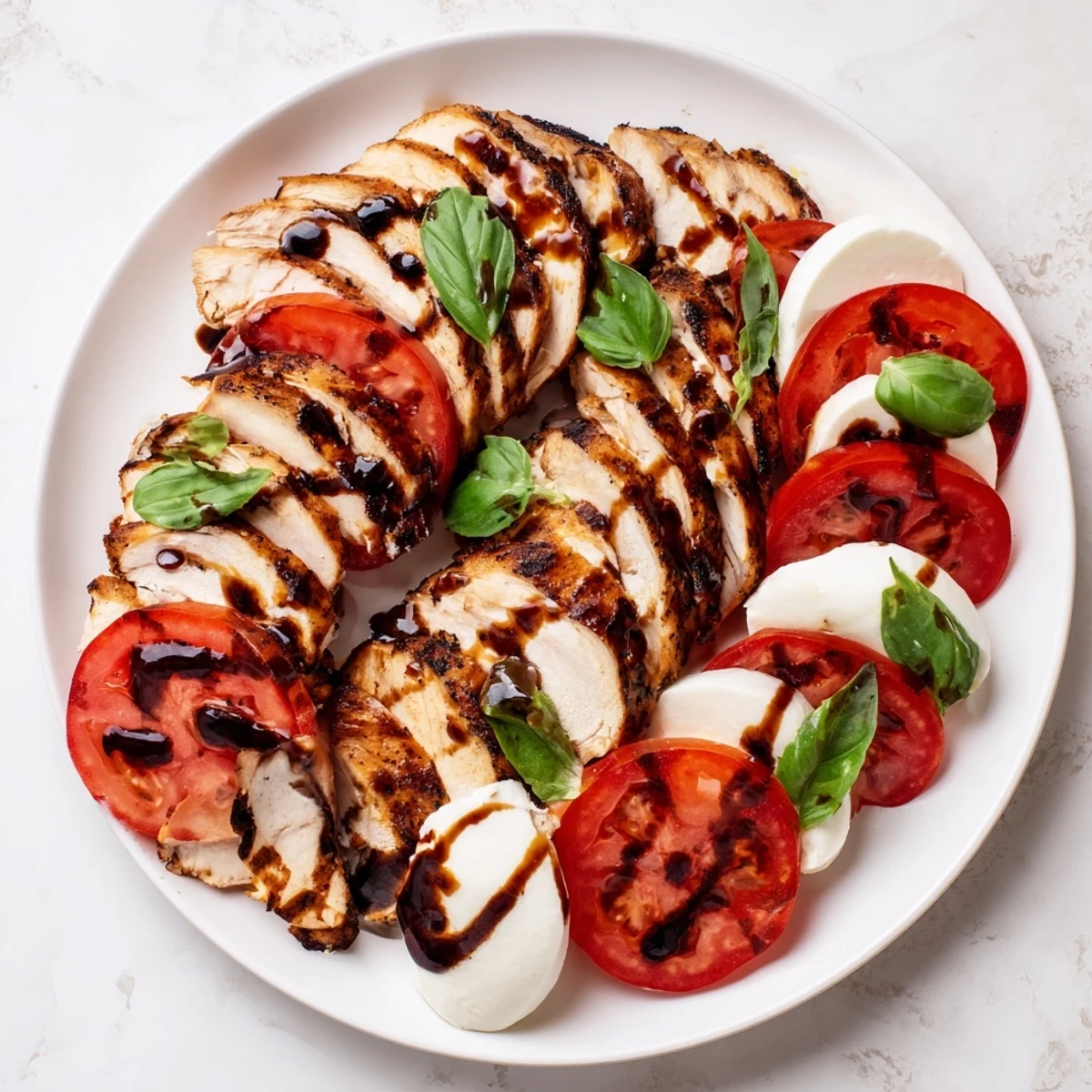 Chicken Caprese Fresh Salad