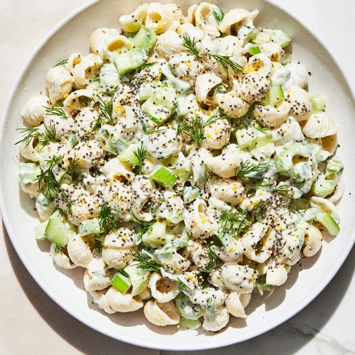 Cucumber Crunch Pasta Salad