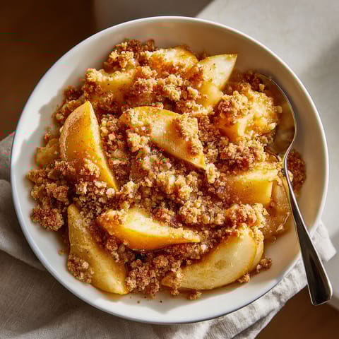 A bowl of food with a spoon in it.