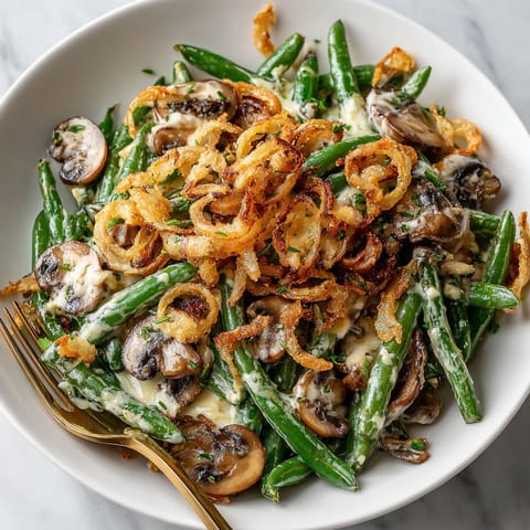 A plate of food with mushrooms and onions.