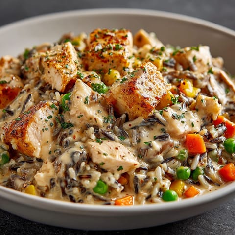 A bowl of rice and vegetables.