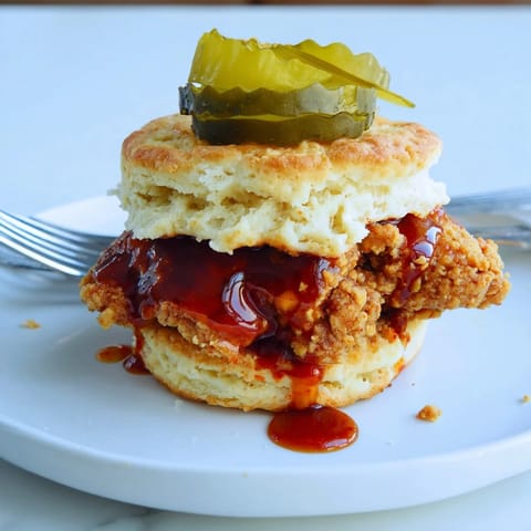 Nashville Hot Honey Biscuit Sliders