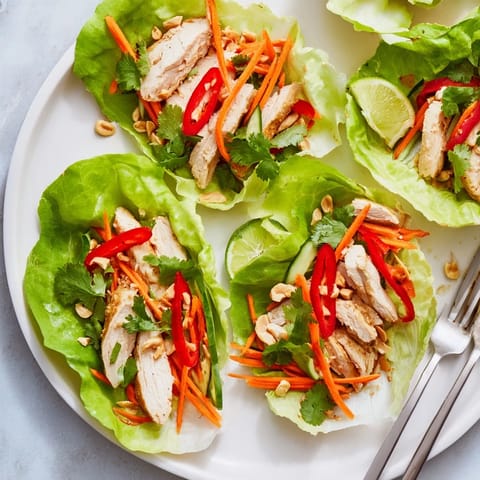 Coconut Lime Chicken Wraps