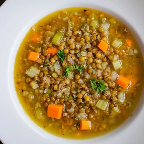 Lentil Soup with Carrots