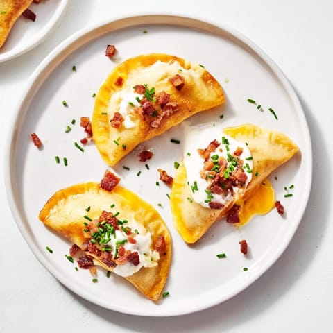 Loaded Potato Soup Dumplings