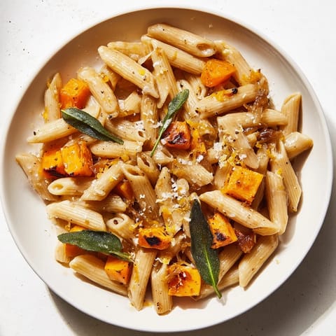 Brown Butter Butternut Squash Pasta