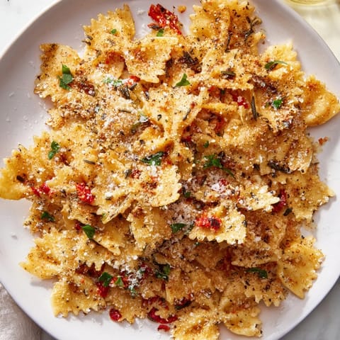 Lightened Christmas Pasta Chips