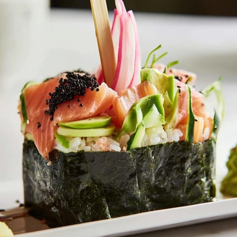 Sushi Sailboats at Sea