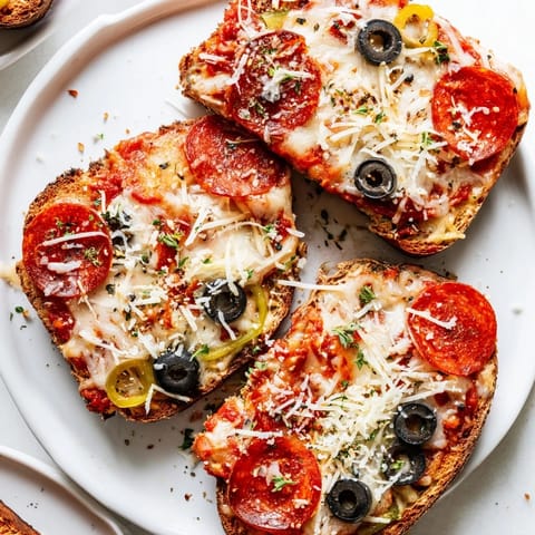 Air Fryer Pizza Toast