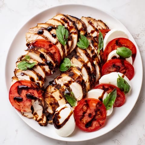Chicken Caprese Fresh Salad