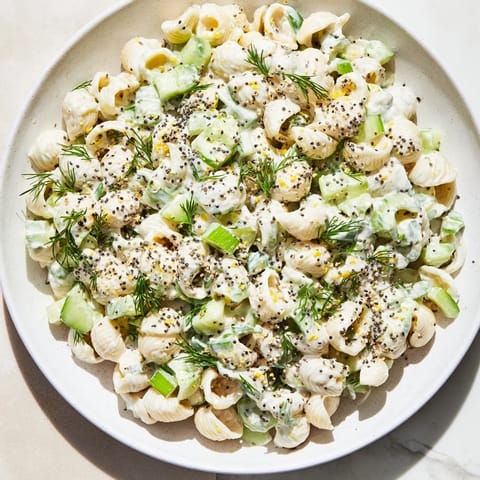Cucumber Crunch Pasta Salad