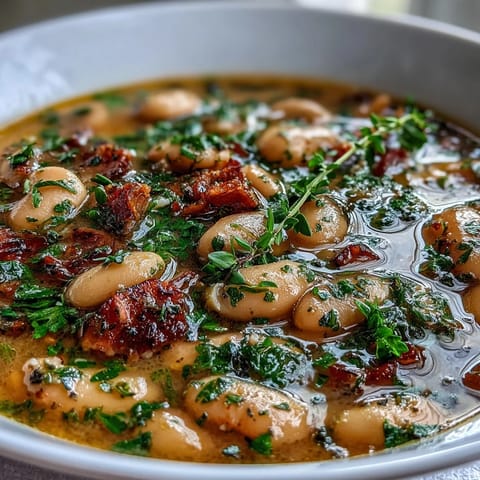 Ham Cannellini Bean Soup