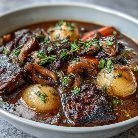 Guinness-Free Irish Stew Mushroom