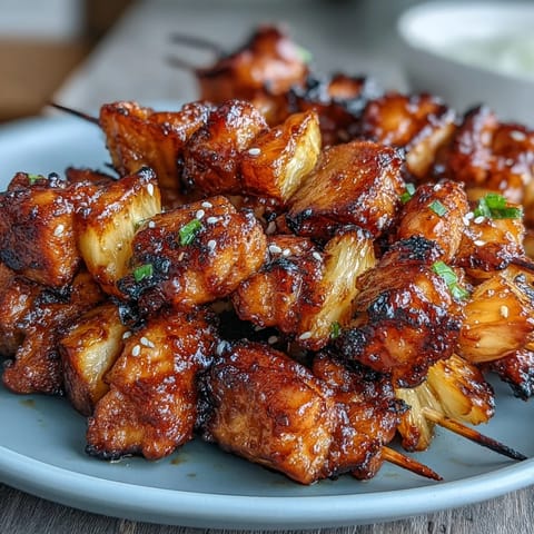 Air Fryer Chicken Pineapple Bites