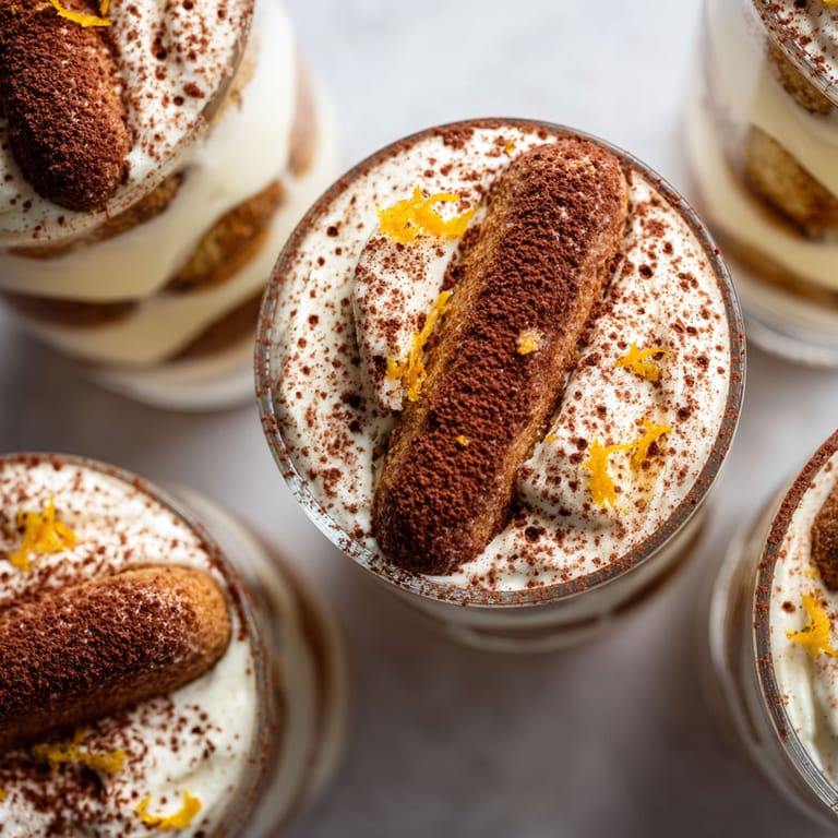 Classic Tiramisu Cups.