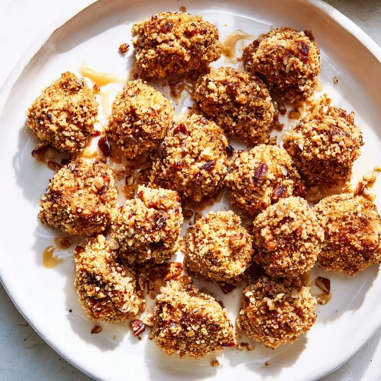Imagine savoring delicious pecan-crusted chicken, drizzled with sweet maple Dijon glaze.