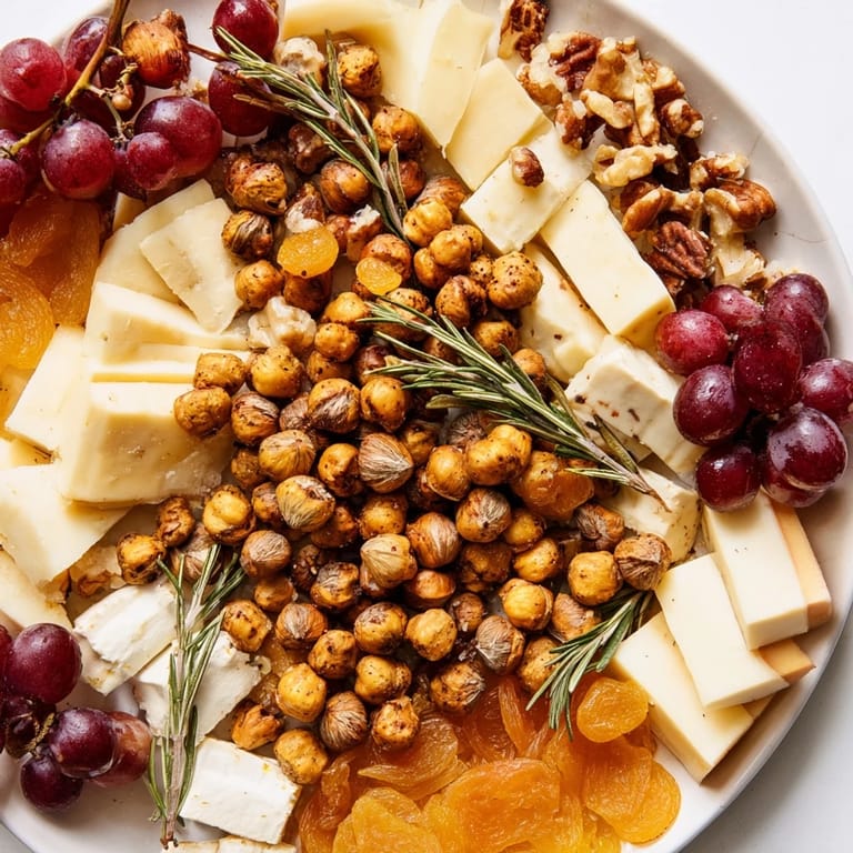 Rustic Squirrels Acorn Hoard Platter with golden roasted acorns, nuts, and ripe brie ready to enjoy.