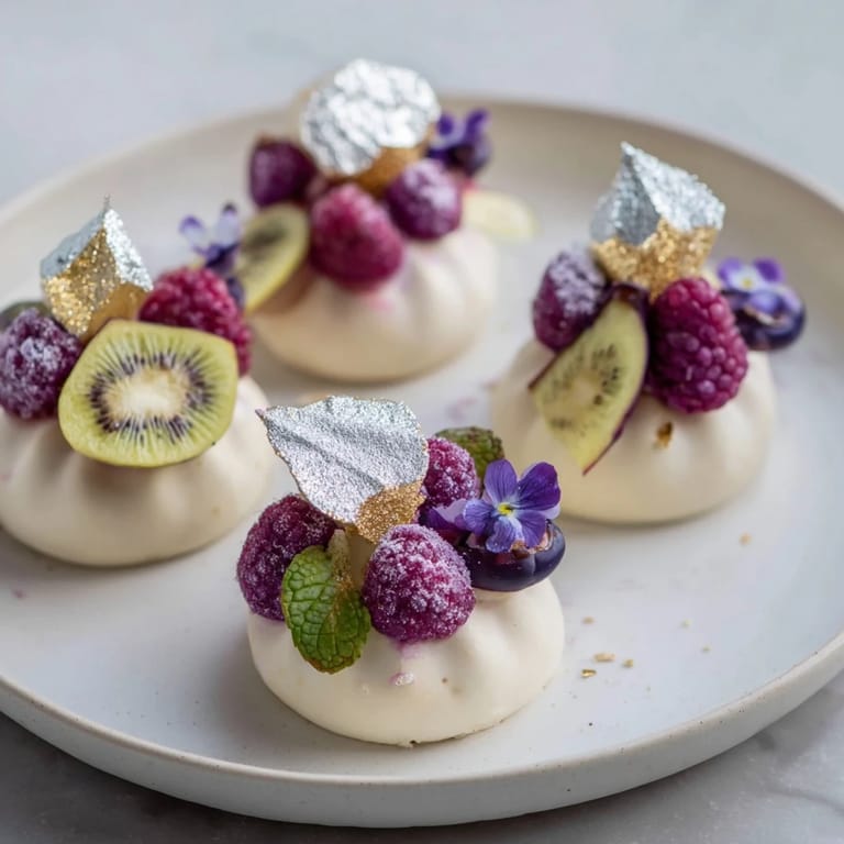 This opulent Luxury Diamond Engagement Platter features puff pastry diamonds, vanilla cream, and glistening white chocolate.