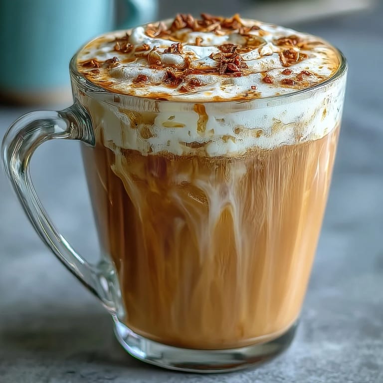 A glass pitcher holding freshly strained Cardamom Chai Latte concentrate alongside whole spices like cardamom pods and cinnamon sticks.