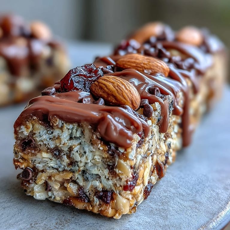 Easy no-bake energy bars perfect for hiking, packed with oats, seeds, and rich nut butter.